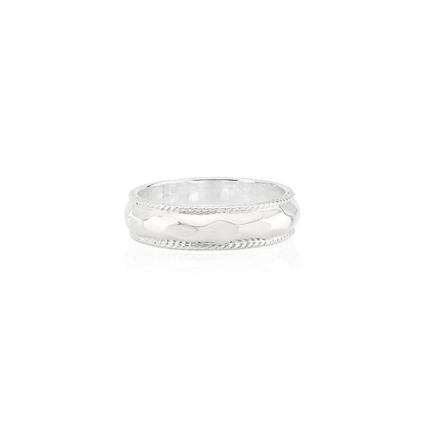 Anna Beck - Hammered Stacking Ring - Silver S. Lennon & Co Jewelers New Hartford, NY
