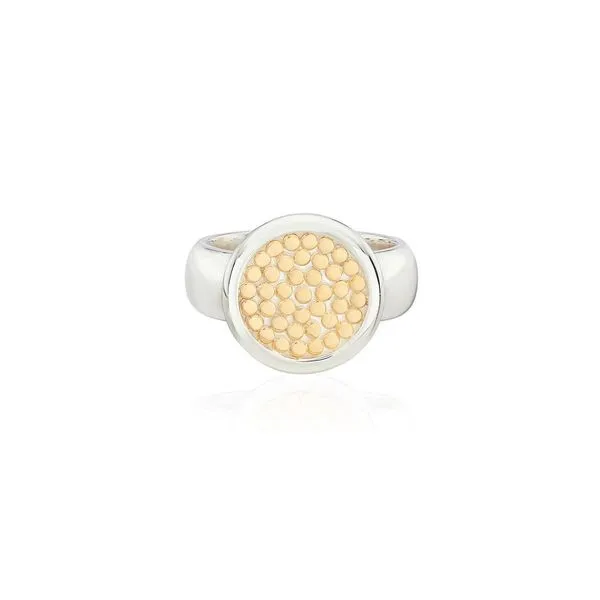 Anna Beck - Classic Smooth Rim Disc Ring S. Lennon & Co Jewelers New Hartford, NY