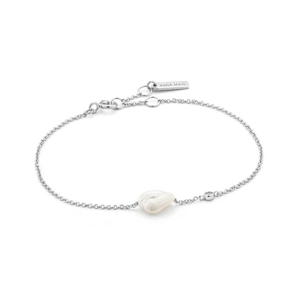 Ania Haie Pearl of Wisdom Pearl Bracelet Silver Steve Lennon & Co Jewelers  New Hartford, NY