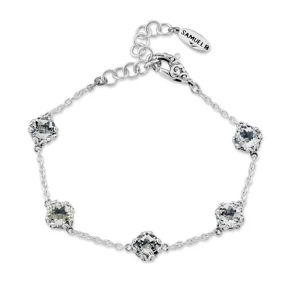 Silver Bracelet w/Stone Steve Lennon & Co Jewelers  New Hartford, NY