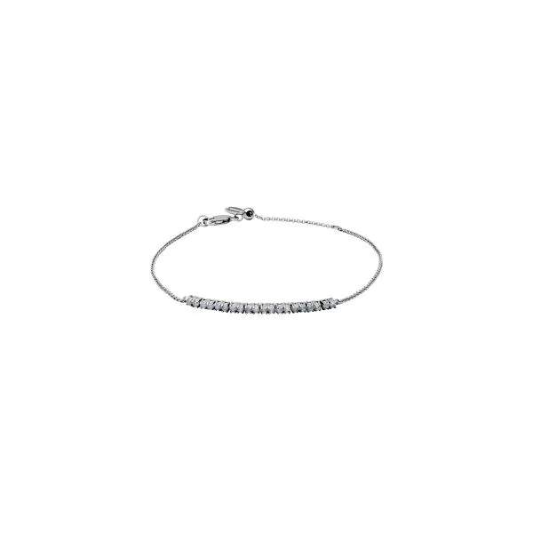Samuel B. Sterling Silver Genuine Blue Rainbow Moonstone Round 2mm Adjustable Bracelet Steve Lennon & Co Jewelers  New Hartford, NY