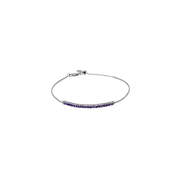 Samuel B. Sterling Silver Genuine African Amethyst Round 2mm Steve Lennon & Co Jewelers  New Hartford, NY