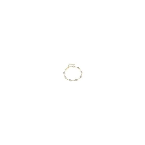 Kendra Scott Emilie Link Bracelet Gold Amethyst Steve Lennon & Co Jewelers  New Hartford, NY