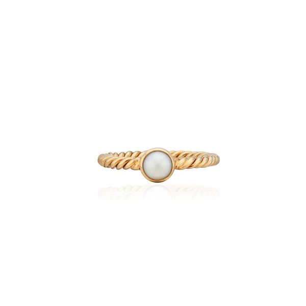 Anna Beck - Pearl and Twisted Ring S. Lennon & Co Jewelers New Hartford, NY