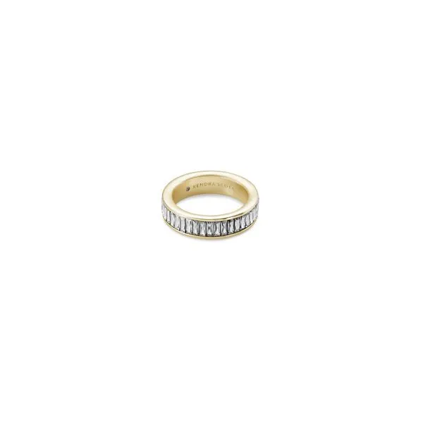 Kendra Scott - Jack Band Ring Clear Crystal 7 Steve Lennon & Co Jewelers  New Hartford, NY