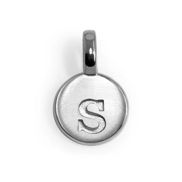 Alex Woo Mini Addition Sterling Silver Letter S Steve Lennon & Co Jewelers  New Hartford, NY