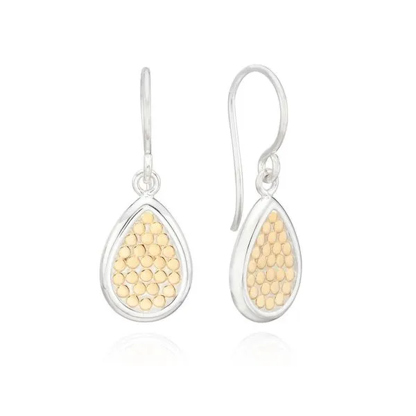 Anna Beck - Classic Smooth Rim Teardrop Earrings Steve Lennon & Co Jewelers  New Hartford, NY