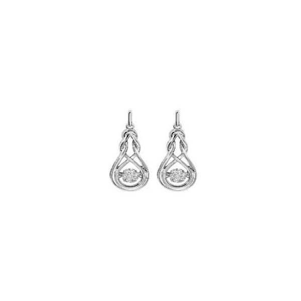 GO Sterling Silver Silver Drop Earrings Steve Lennon & Co Jewelers  New Hartford, NY