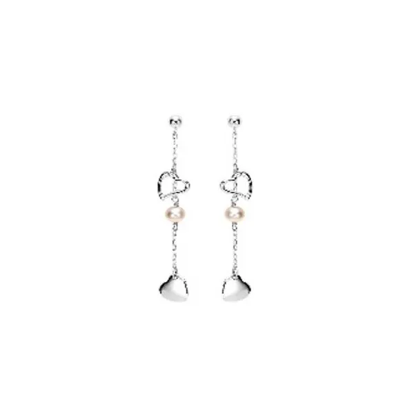 Silver Drop Earrings Steve Lennon & Co Jewelers  New Hartford, NY
