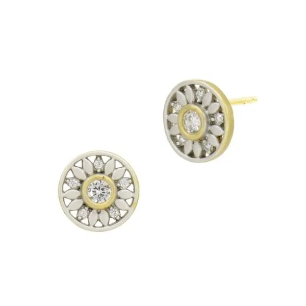 Freida Rothman Hope Collection - Petals In Bloom Stud Earrings Steve Lennon & Co Jewelers  New Hartford, NY