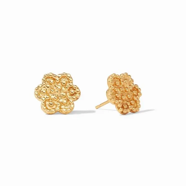 Julie Vos Colette Stud Gold Image 2 Steve Lennon & Co Jewelers  New Hartford, NY
