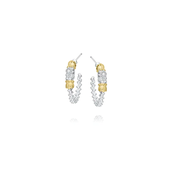 Silver Hoop/Huggie Earrings Steve Lennon & Co Jewelers  New Hartford, NY