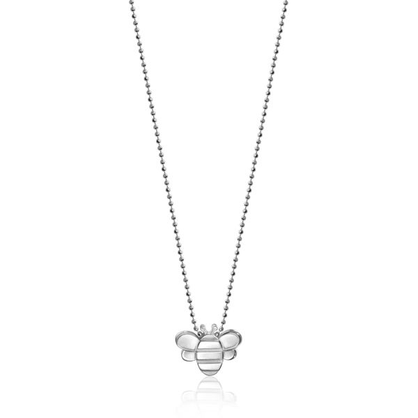 Alex Woo Little Seasons Sterling Silver Bee Necklace Steve Lennon & Co Jewelers  New Hartford, NY