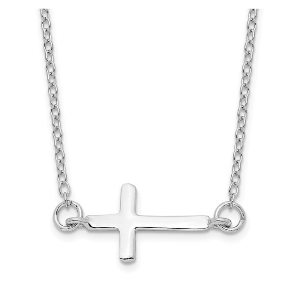 QGC Sterling Silver Silver Necklaces W/Pendant/Charm Steve Lennon & Co Jewelers  New Hartford, NY