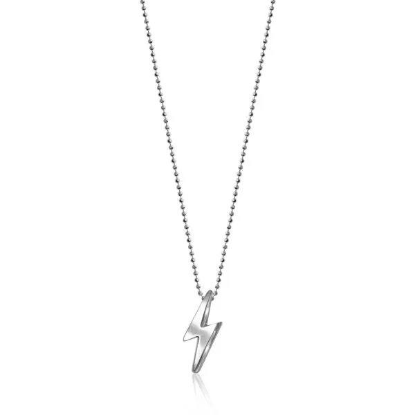 Alex Woo - Little Rockstar Sterling Silver Bolt Necklace Steve Lennon & Co Jewelers  New Hartford, NY