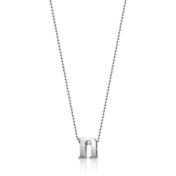 ALex Woo - Little Letter Sterling Silver N Necklace Steve Lennon & Co Jewelers  New Hartford, NY