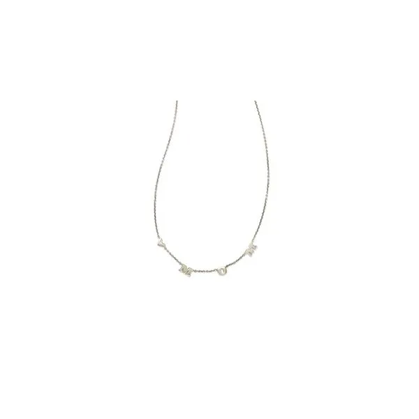 MOM STRAND NECKLACE RHODIUM METAL Steve Lennon & Co Jewelers  New Hartford, NY