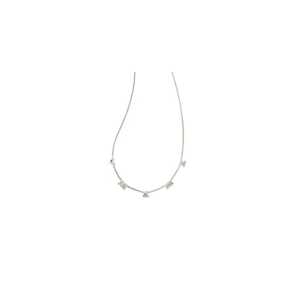 MAMA STRAND NECKLACE RHODIUM METAL Steve Lennon & Co Jewelers  New Hartford, NY