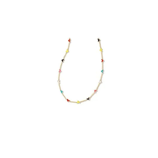 Kendra Scott HAVEN STRAND NECKLACE GOLD MULTI MIX Steve Lennon & Co Jewelers  New Hartford, NY