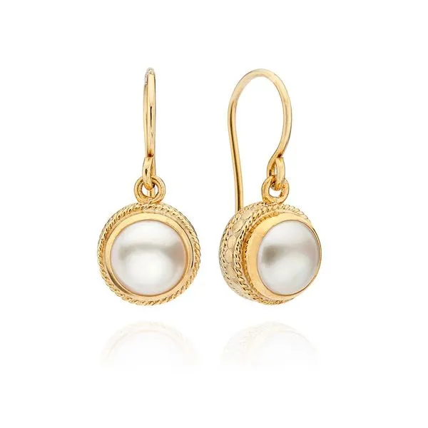 Anna Beck Silver Earnings W/Stones With Pearls Steve Lennon & Co Jewelers  New Hartford, NY
