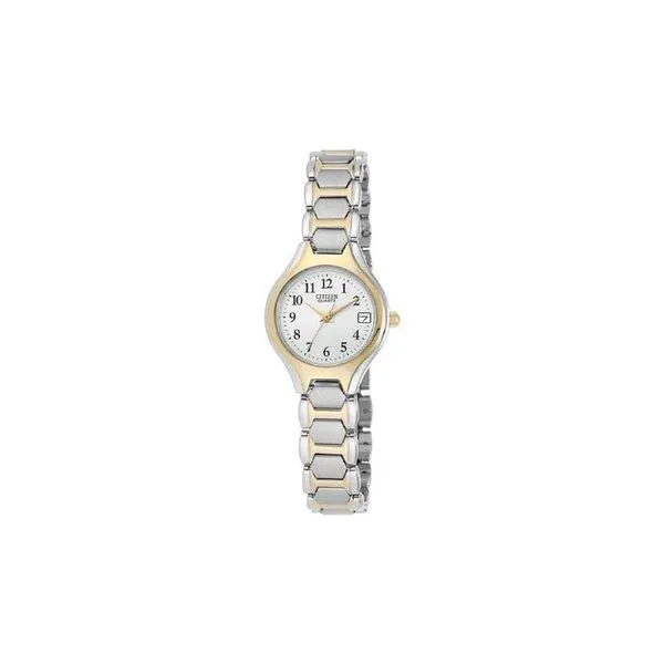 Citizen Ladies Two-Tone Stainless Steel Bracelet Watch Smith Jewelers Franklin, VA