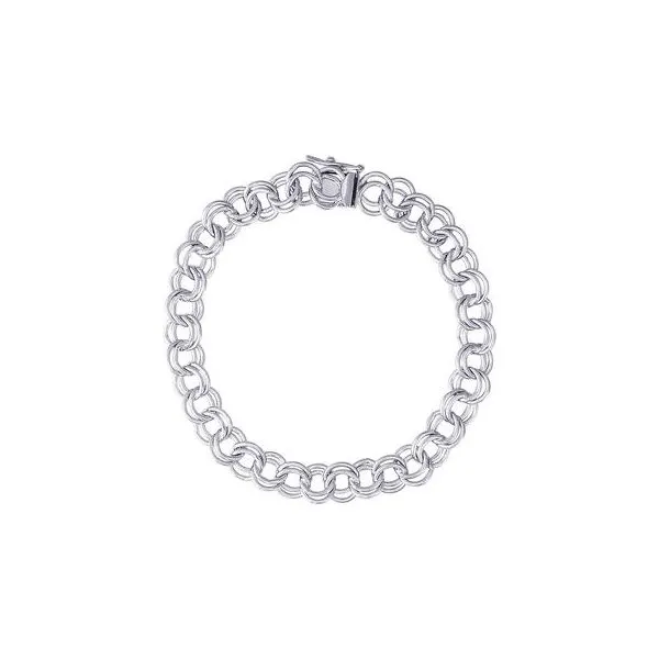 Large Double Link Curb Classic Bracelet Smith Jewelers Franklin, VA