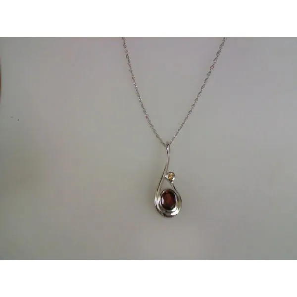 Silver Necklace with Stones Smith Jewelers Franklin, VA