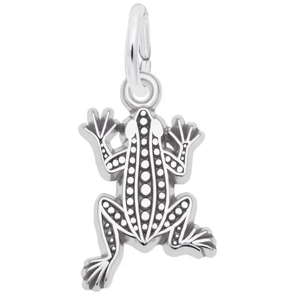 Sterling Silver Flat Leopard Frog Charm Smith Jewelers Franklin, VA