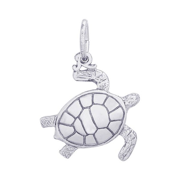 Sterling Silver Sea Turtle Charm Smith Jewelers Franklin, VA