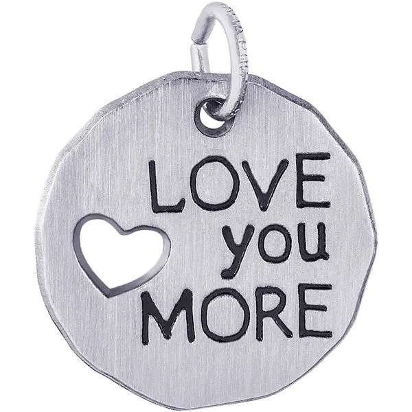 Love You More Tag Charm Smith Jewelers Franklin, VA