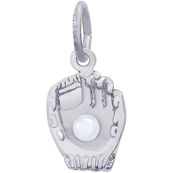 Sterling Silver Baseball Glove Charm Smith Jewelers Franklin, VA