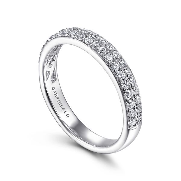 Women's Diamond Wedding Band Image 2 Spath Jewelers Bartow, FL