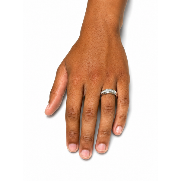 Men's Diamond Wedding Band Image 2 Spath Jewelers Bartow, FL