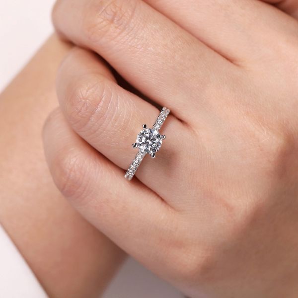 Engagement Ring Setting (w/o Center) Image 3 Spath Jewelers Bartow, FL