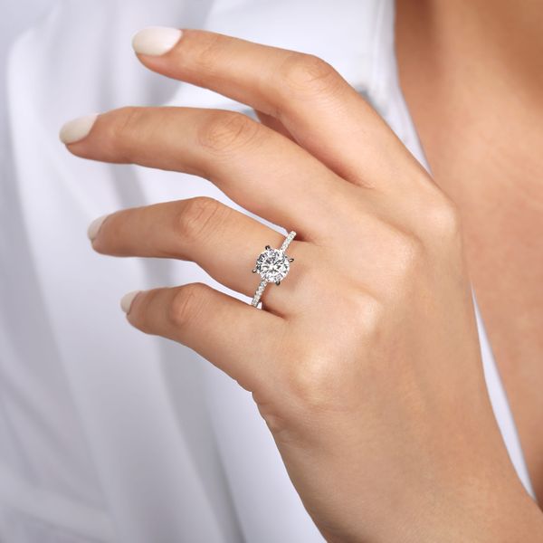 Engagement Ring Setting (w/o Center) Image 3 Spath Jewelers Bartow, FL
