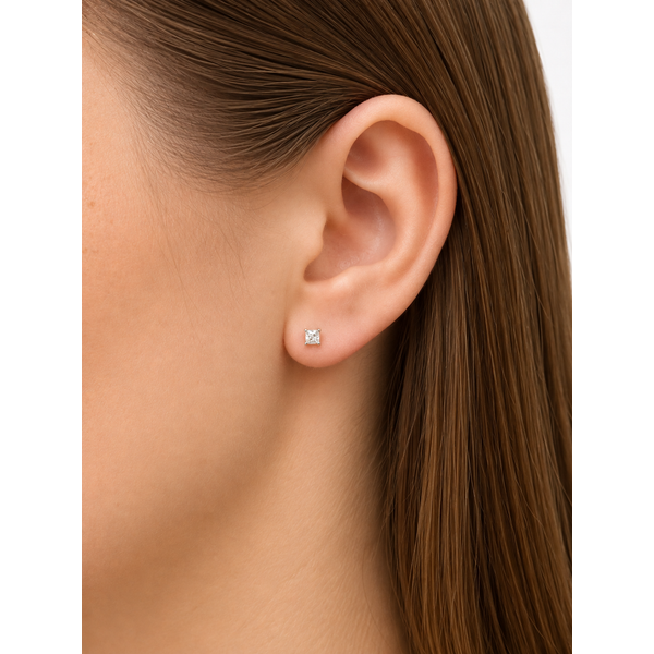 Diamond Earrings Image 3 Spath Jewelers Bartow, FL