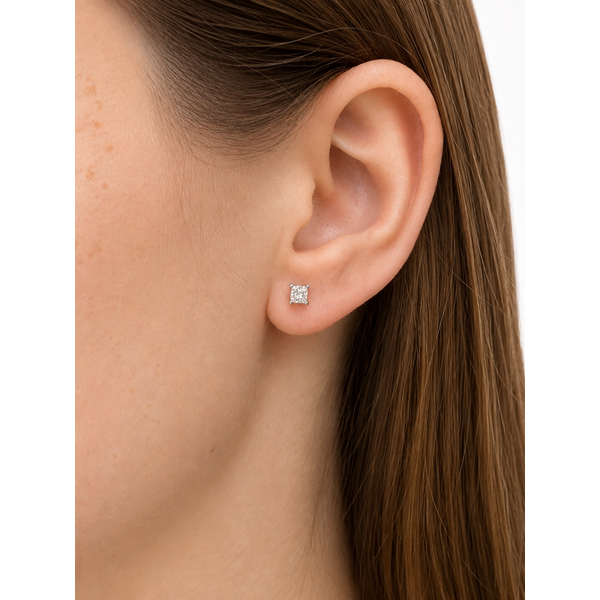 Diamond Earrings Image 3 Spath Jewelers Bartow, FL