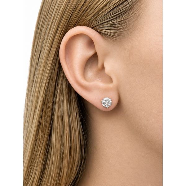 Diamond Earrings Image 2 Spath Jewelers Bartow, FL