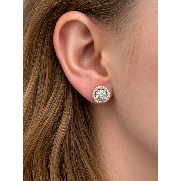 Diamond Earring Jackets Image 3 Spath Jewelers Bartow, FL