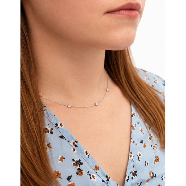 Diamond Necklace Image 2 Spath Jewelers Bartow, FL