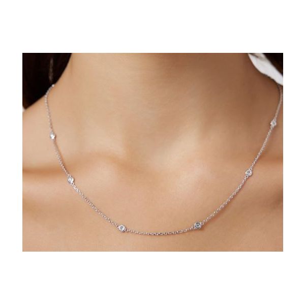 Diamond Necklace Image 2 Spath Jewelers Bartow, FL