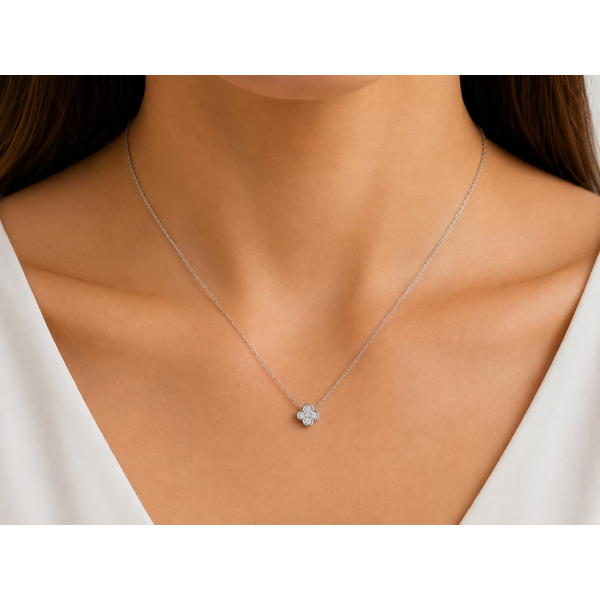 Diamond Necklace Image 3 Spath Jewelers Bartow, FL