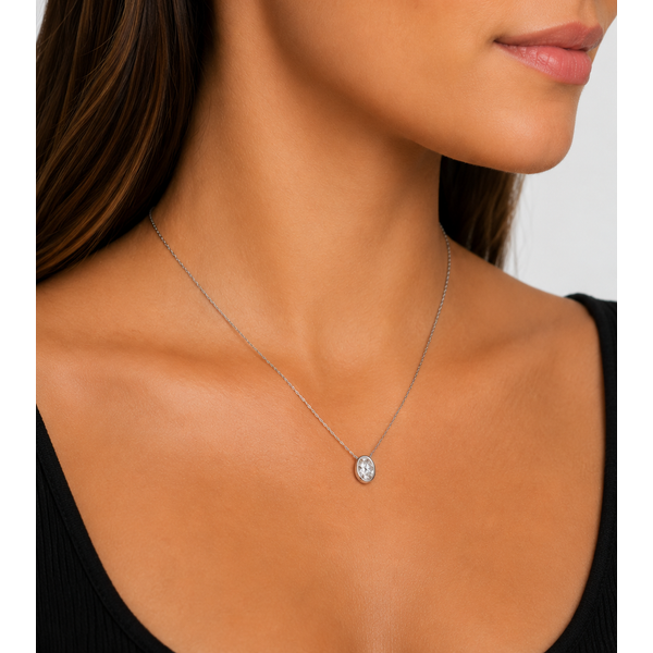 Diamond Necklace Image 4 Spath Jewelers Bartow, FL