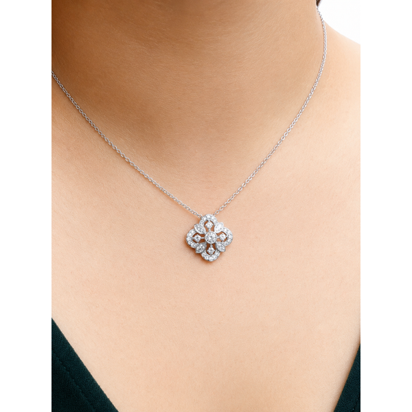 Diamond Necklace Image 2 Spath Jewelers Bartow, FL