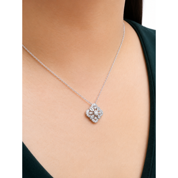 Diamond Necklace Image 3 Spath Jewelers Bartow, FL