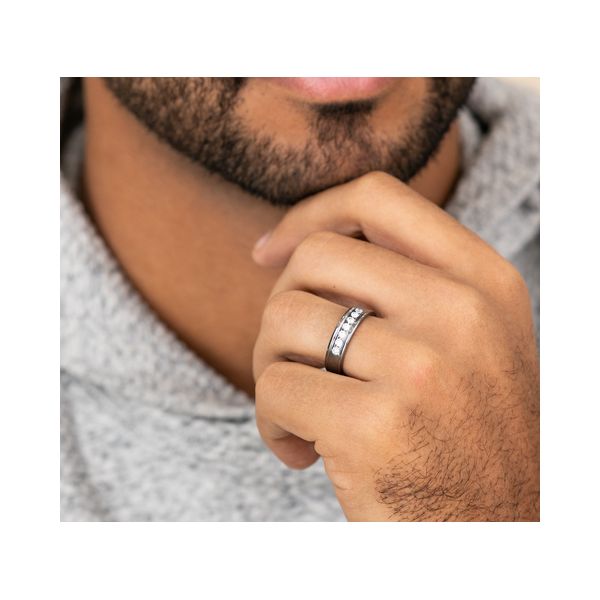 Lab Grown Diamond Wedding Band Image 3 Spath Jewelers Bartow, FL