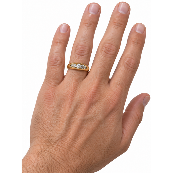 Lab Grown Diamond Wedding Band Image 2 Spath Jewelers Bartow, FL