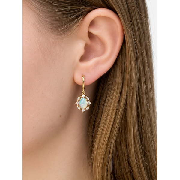 Gemstone Earrings Image 3 Spath Jewelers Bartow, FL