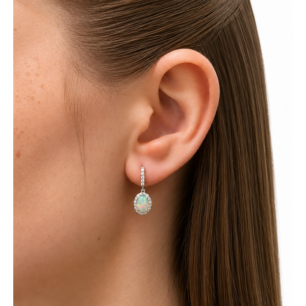 Gemstone Earrings Image 3 Spath Jewelers Bartow, FL