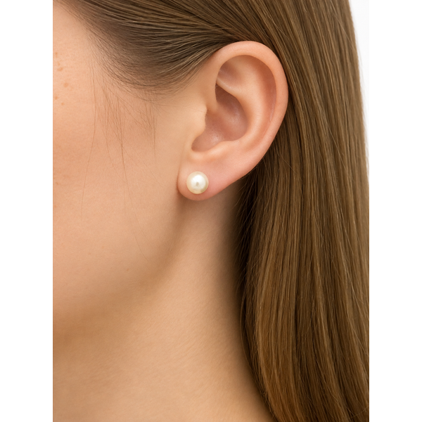 Pearl Earrings Image 2 Spath Jewelers Bartow, FL